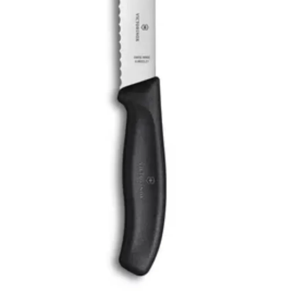 ❤️BUY 2 GET 1 FREE Victorinox Black-Handled Swiss Classic Bread Knife